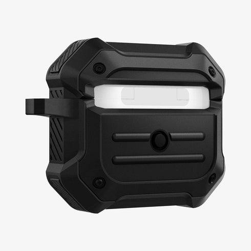ASD00537 - Apple AirPods Pro Case Tough Armor in black showing the front